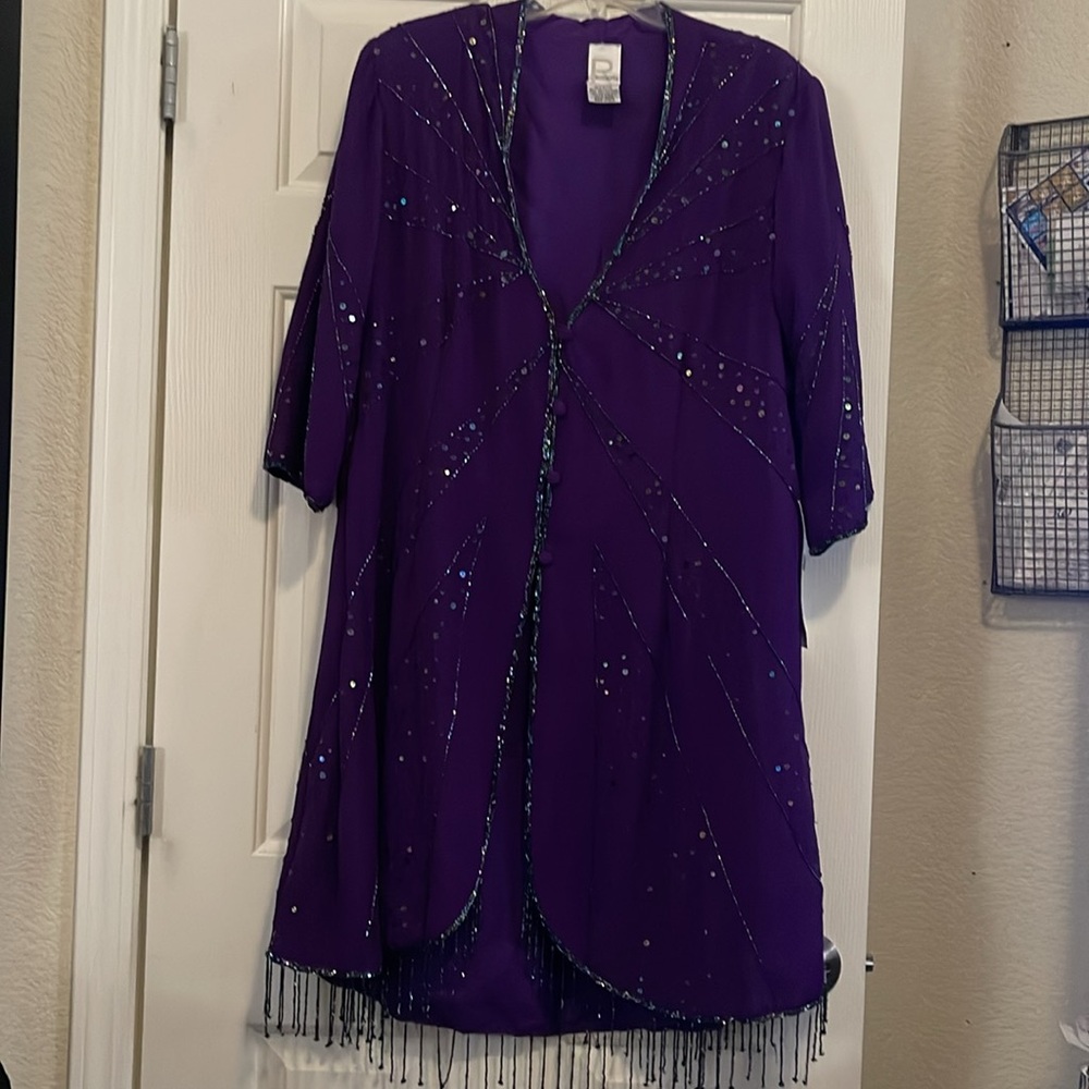 GORGEOUS!!!!!ROAMANS SZ 22W (3 piece) Pant, Top & Long Jacket.